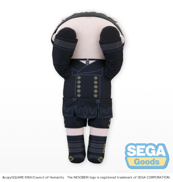 NESOBERI (Lay-Down) TV Anime "NieR:Automata Ver1.1a" LL Plush "9S" - Image 4
