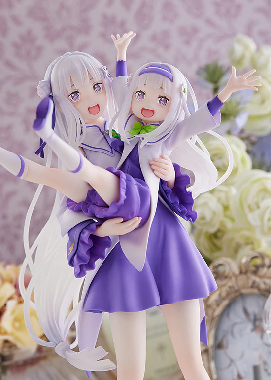 Re:ZERO -Starting Life in Another World- Figure Emilia & Childhood Emilia - Image 4