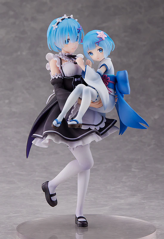 Re:ZERO -Starting Life in Another World- Figure Rem & Childhood Rem - Image 3