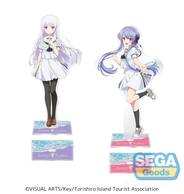 SEGA Summer Pockets PtZ Big Acrylic Stand