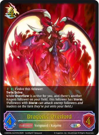 SHADOWVERSE: EVOLVE CROSSOVER STARTER SET APOCALYPTIC FIRE - Image 4