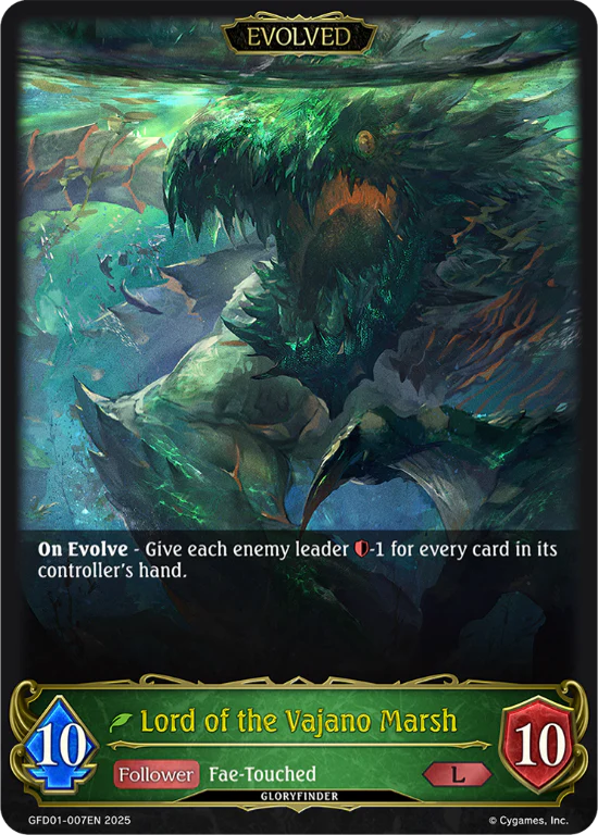 SHADOWVERSE: EVOLVE GLORYFINDER STARTER SET TREACHEROUS AMBITIONS - Image 2