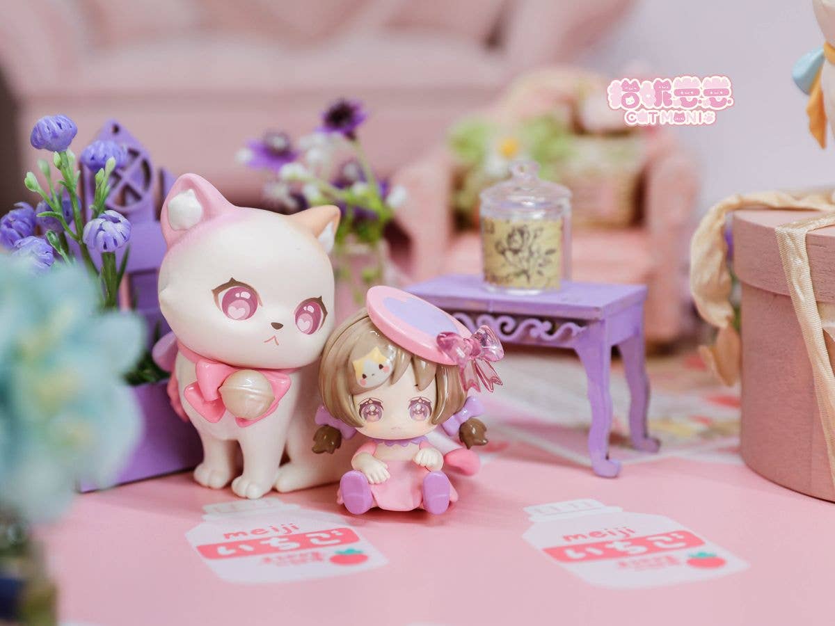Shenzhen Mabell Animation Development Cat Nizizi-Kitten with you (Set of 6 figures) - Image 3