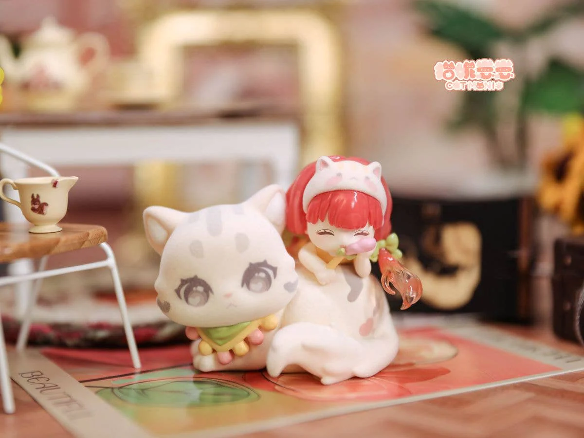 Shenzhen Mabell Animation Development Cat Nizizi-Kitten with you (Set of 6 figures) - Image 6