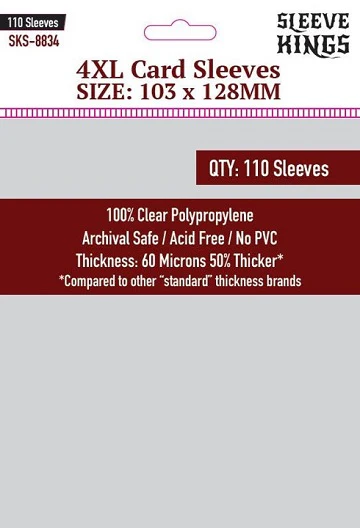 SK '4XL' SLEEVES 103MM X 128MM 110CT