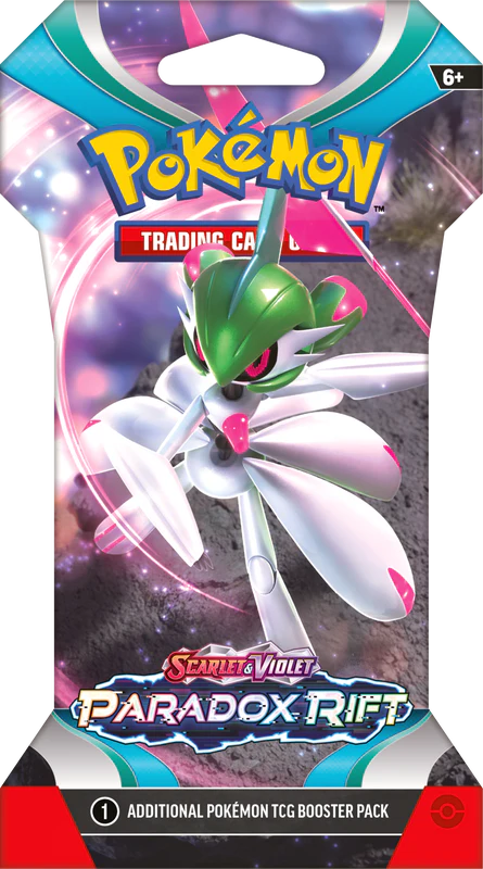 SLEEVED POKEMON SV4 PARADOX RIFT PACK - Image 2