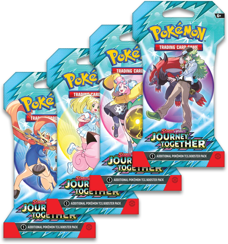 SLEEVED POKEMON SV9 JOURNEY TOGETHER PACK
