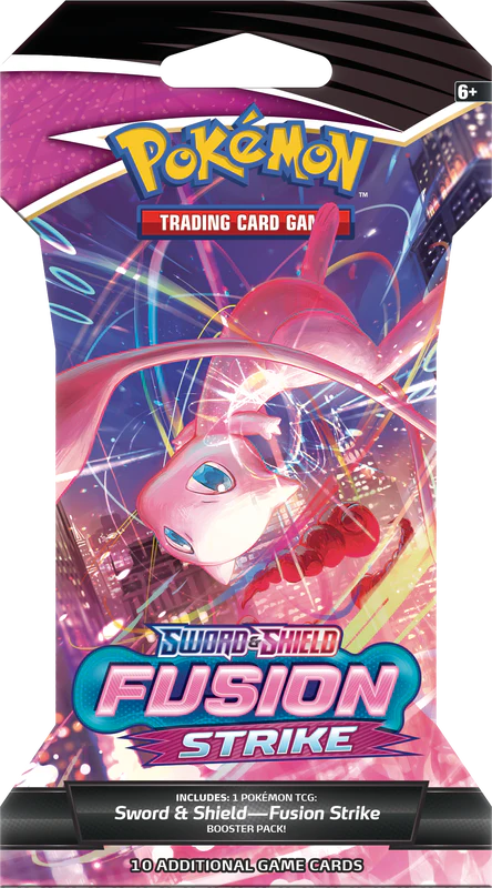 SLEEVED POKEMON SWSH8 FUSION STRIKE PACK - Image 4