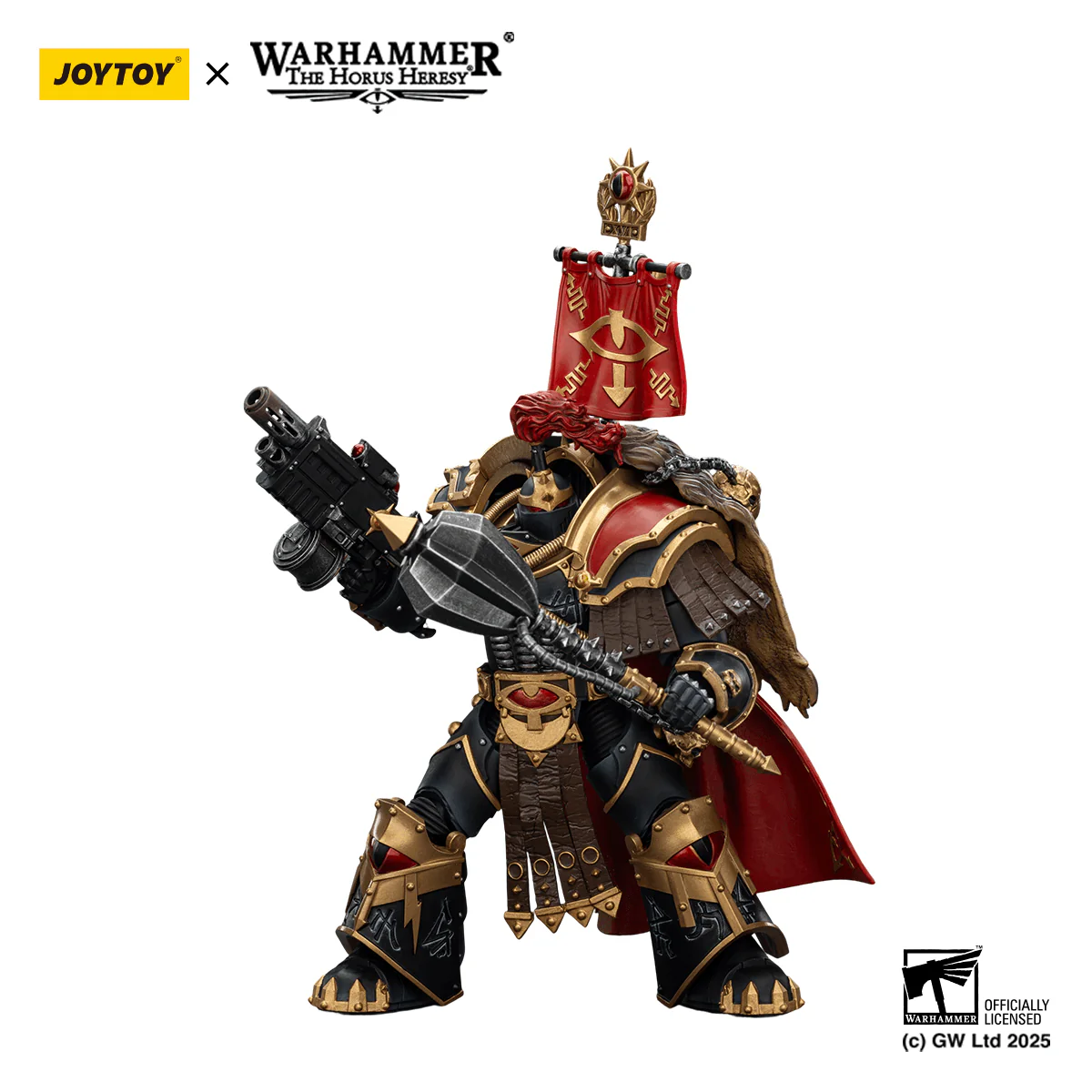 Sons of Horus Legion Cataphractii Praetor with Combi-Melta and Power Maul - Image 11