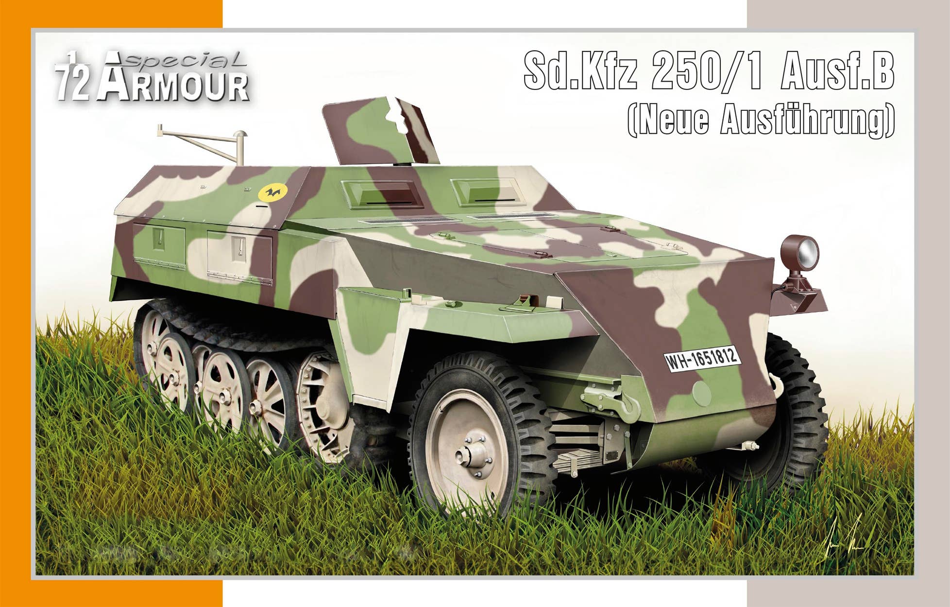 Special Hobby 1/72 Sd.Kfz 250/1 Ausf.B (Neue Ausführung)