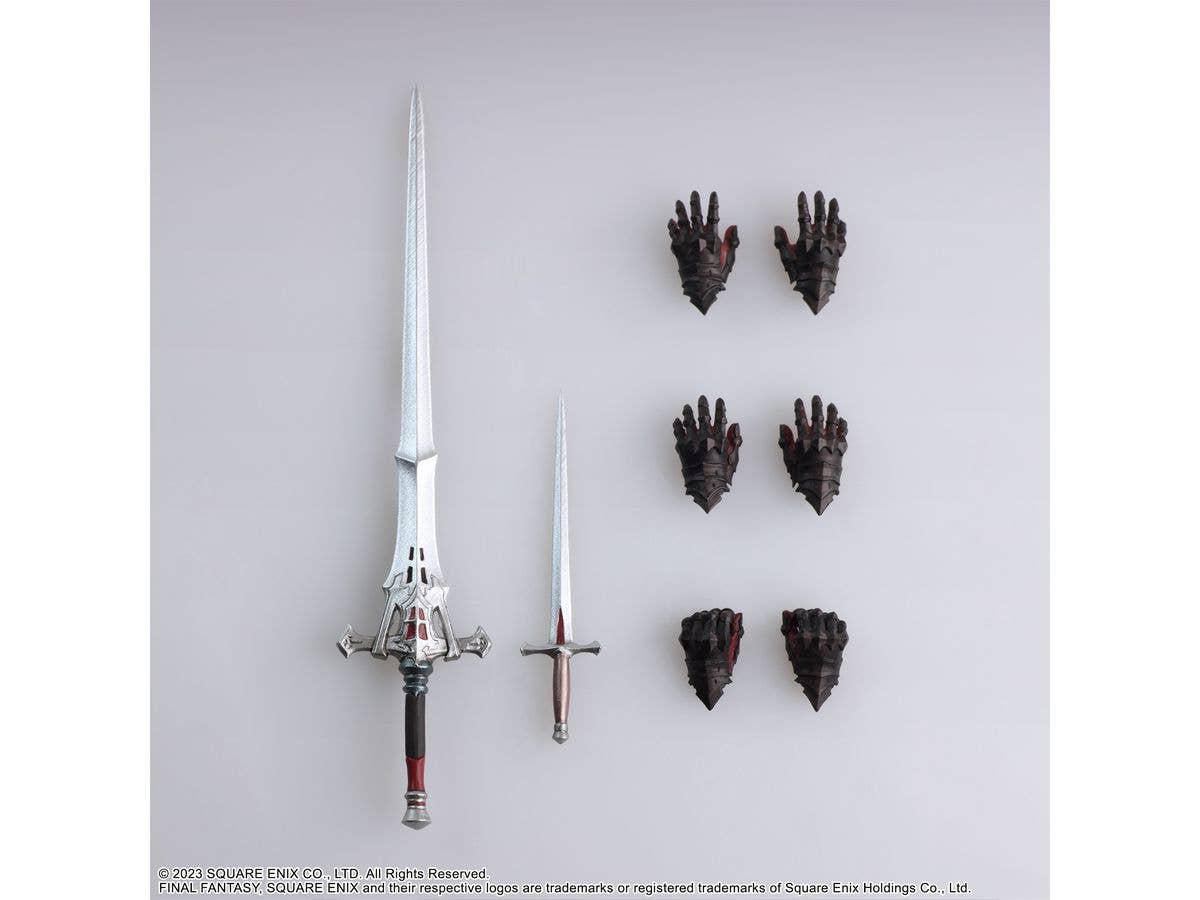FINAL FANTASY XVI BRING ARTS™ Action Figure - CLIVE ROSFIELD & TORGAL - Image 10