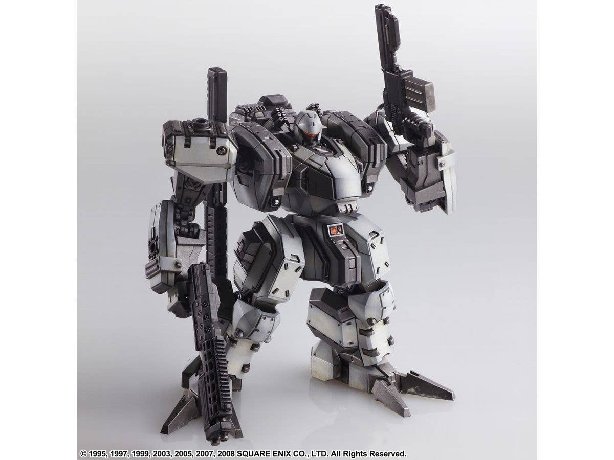 FRONT MISSION STRUCTURE ARTS 1/72 Scale Plastic Model Kit Series Vol 4 ZENITH DV WHITE COLOR VARIANT 4 Unit Set - Image 10