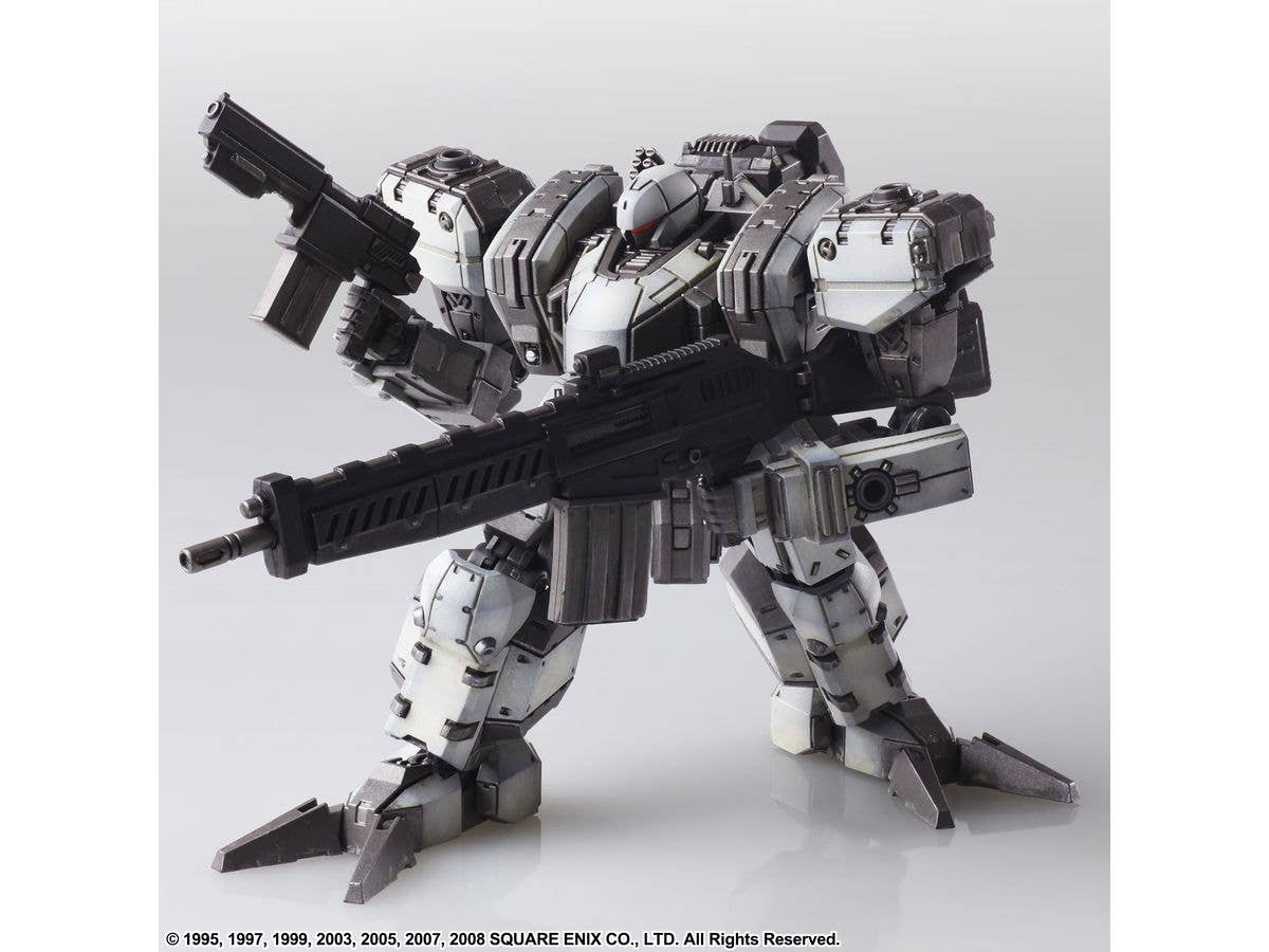 FRONT MISSION STRUCTURE ARTS 1/72 Scale Plastic Model Kit Series Vol 4 ZENITH DV WHITE COLOR VARIANT 4 Unit Set - Image 11