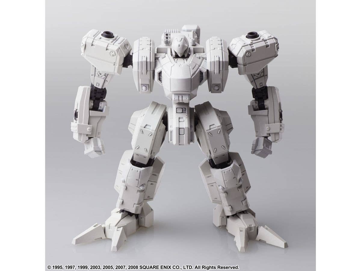 FRONT MISSION STRUCTURE ARTS 1/72 Scale Plastic Model Kit Series Vol 4 ZENITH DV WHITE COLOR VARIANT 4 Unit Set - Image 3