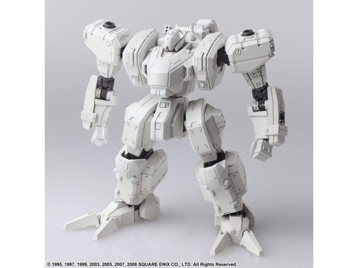 FRONT MISSION STRUCTURE ARTS 1/72 Scale Plastic Model Kit Series Vol 4 ZENITH DV WHITE COLOR VARIANT 4 Unit Set - Image 6