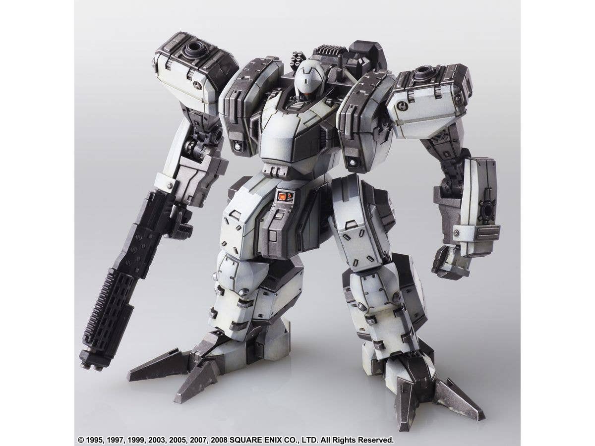FRONT MISSION STRUCTURE ARTS 1/72 Scale Plastic Model Kit Series Vol 4 ZENITH DV WHITE COLOR VARIANT 4 Unit Set - Image 8