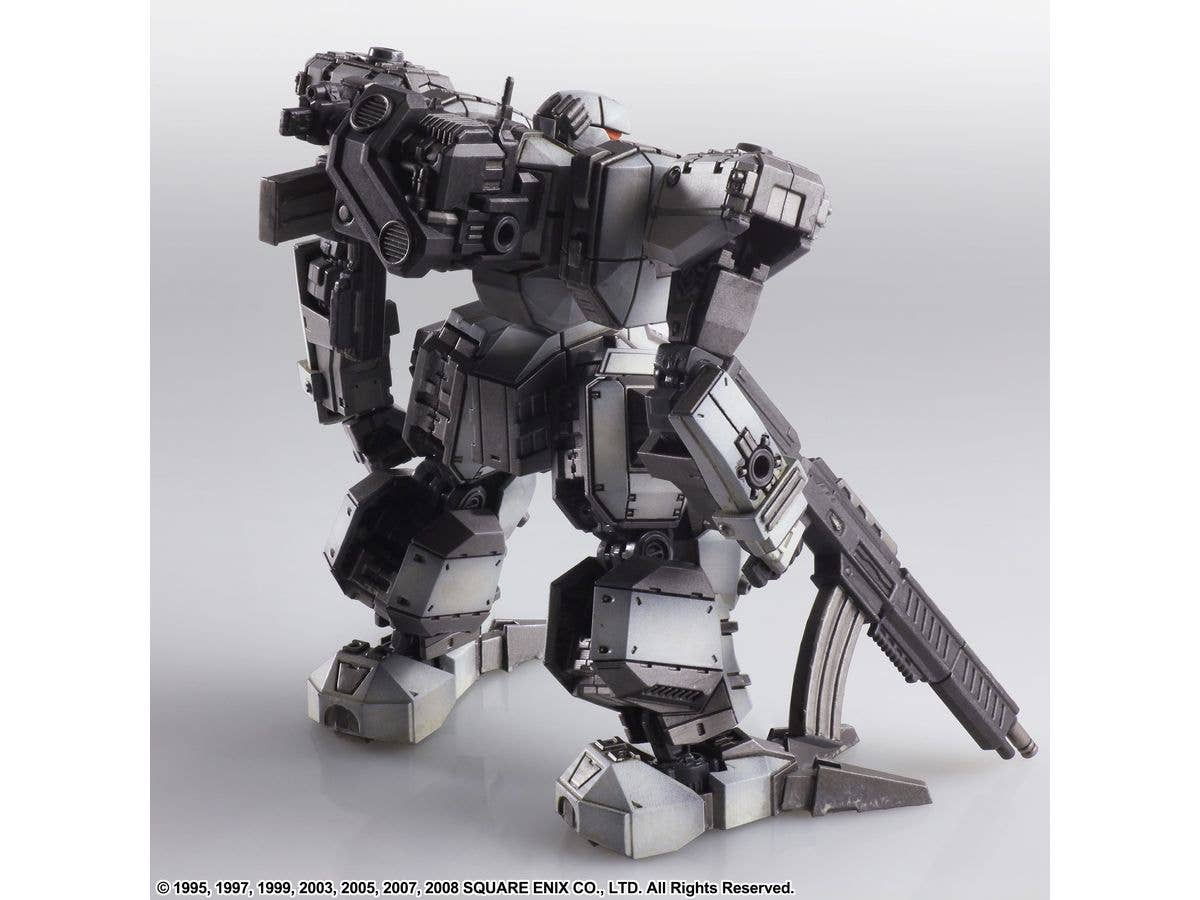 FRONT MISSION STRUCTURE ARTS 1/72 Scale Plastic Model Kit Series Vol 4 ZENITH DV WHITE COLOR VARIANT 4 Unit Set - Image 9