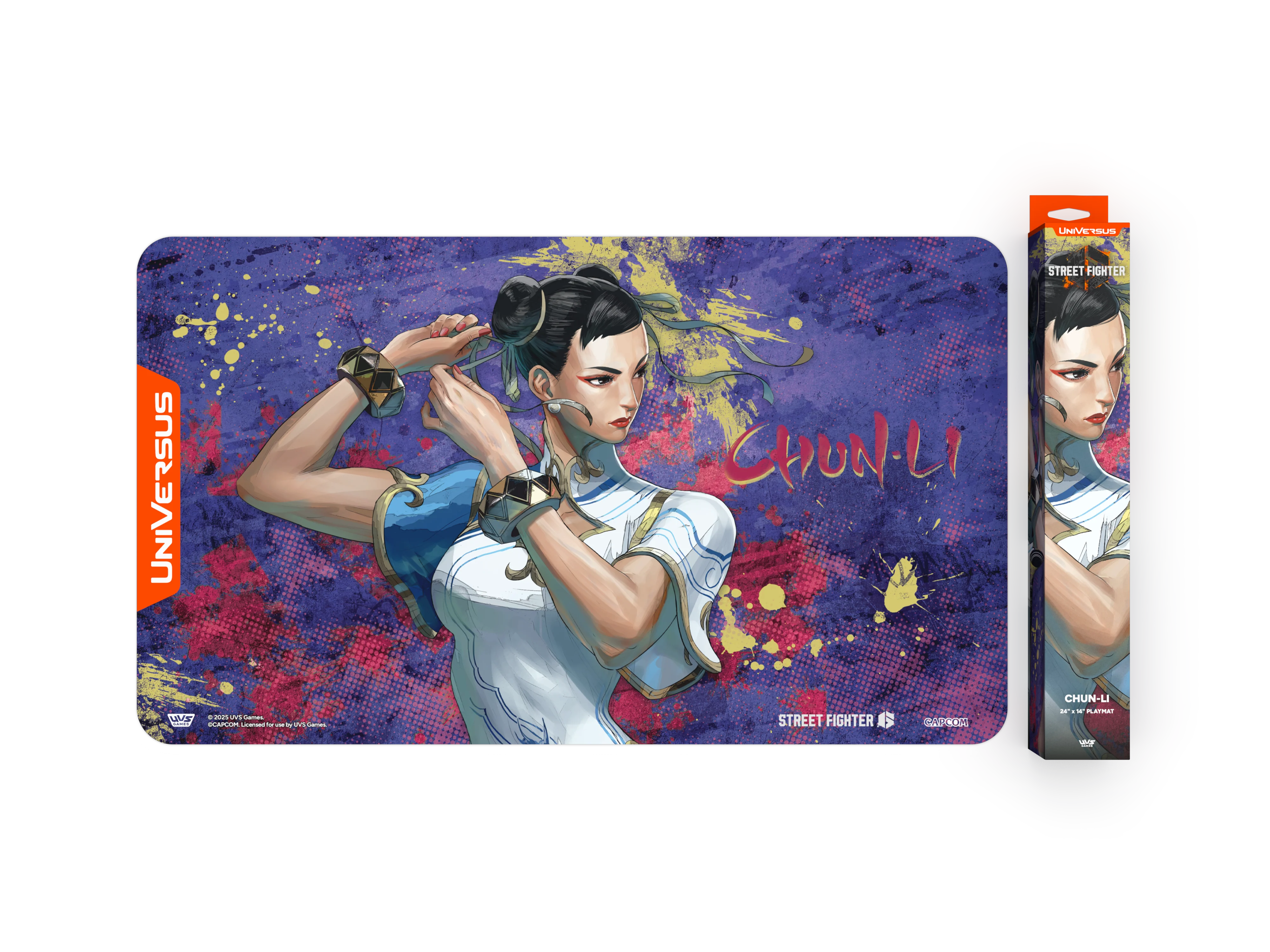 UniVersus CCG: Street Fighter 6 Challenger Series- Chun-Li Playmat - Image 2