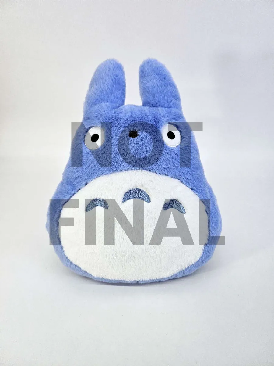 Sun Arrow Plush Medium Blue Totoro Nakayoshi Plush (Flat) "My Neighbor Totoro"