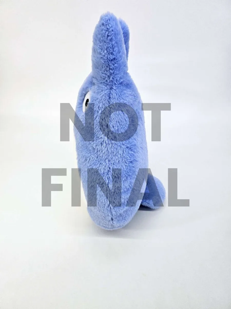 Sun Arrow Plush Medium Blue Totoro Nakayoshi Plush (Flat) "My Neighbor Totoro" - Image 2