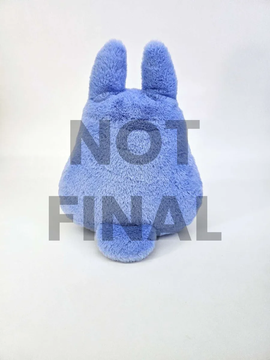 Sun Arrow Plush Medium Blue Totoro Nakayoshi Plush (Flat) "My Neighbor Totoro" - Image 3