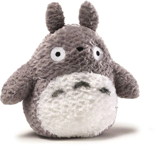 Fluffy Big Totoro - Grey - 8" "My Neighbor Totoro"
