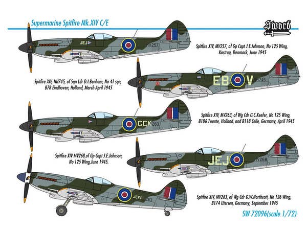 Sword Models 1/72 Spitfire Mk.XIV C/E Bubble top - Image 2