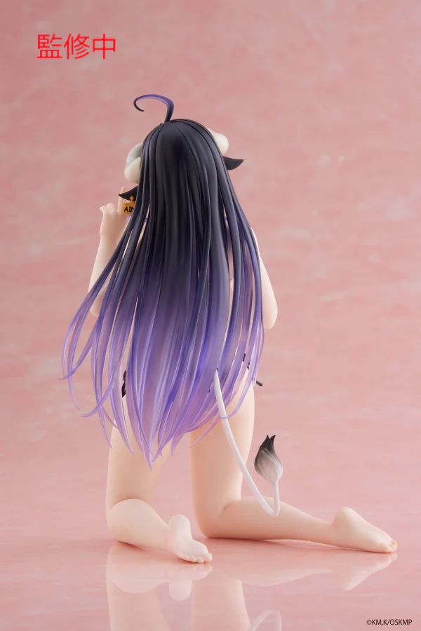 Overlord Desktop Cute Figure - Albedo (Cow-Print Swimsuit Ver.)