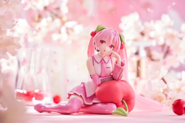 Sakura Miku Desktop Cute Figure (Cherry Cushion Ver.) - Image 12