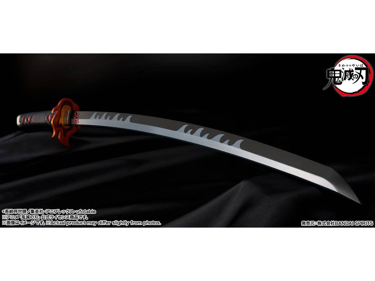NICHIRIN SWORD (TANJIRO KAMADO) KYOJURO RENGOKU’S SWORD GUARD ver. "Demon Slayer: Kimetsu no Yaiba", TAMASHII NATIONS PROPLICA - Image 10
