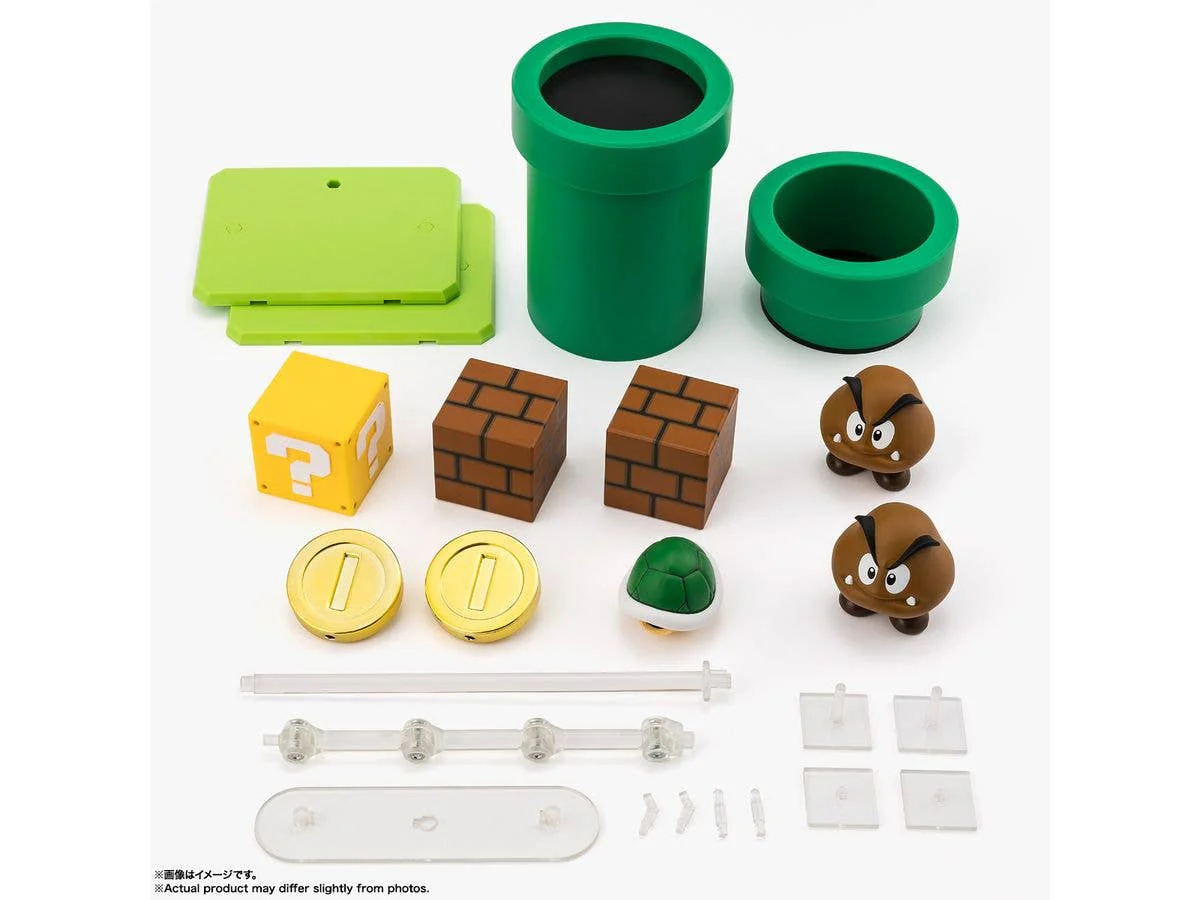 Super Mario Playset (Super Mario) Super Mario, TAMASHII NATIONS S.H.Figuarts - Image 2