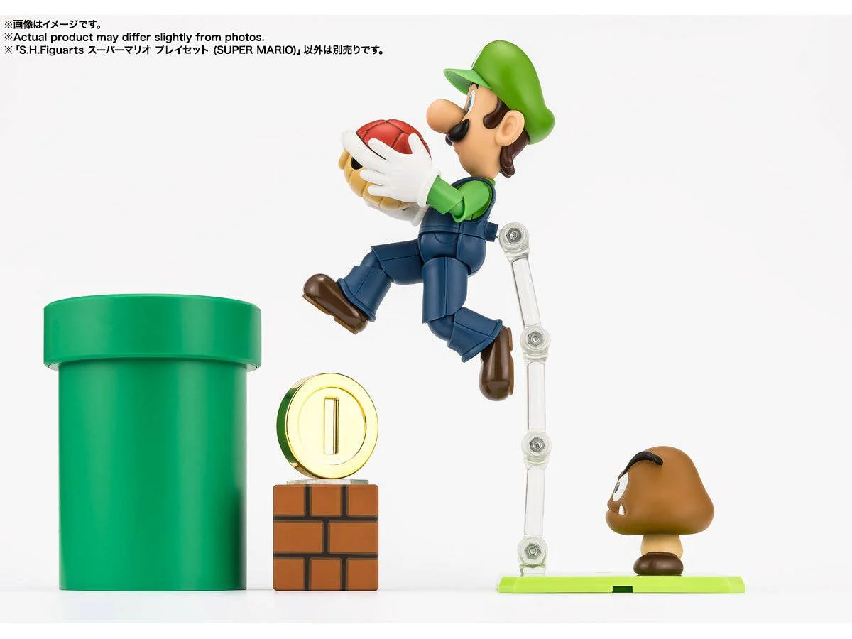 Super Mario Playset (Super Mario) Super Mario, TAMASHII NATIONS S.H.Figuarts - Image 4