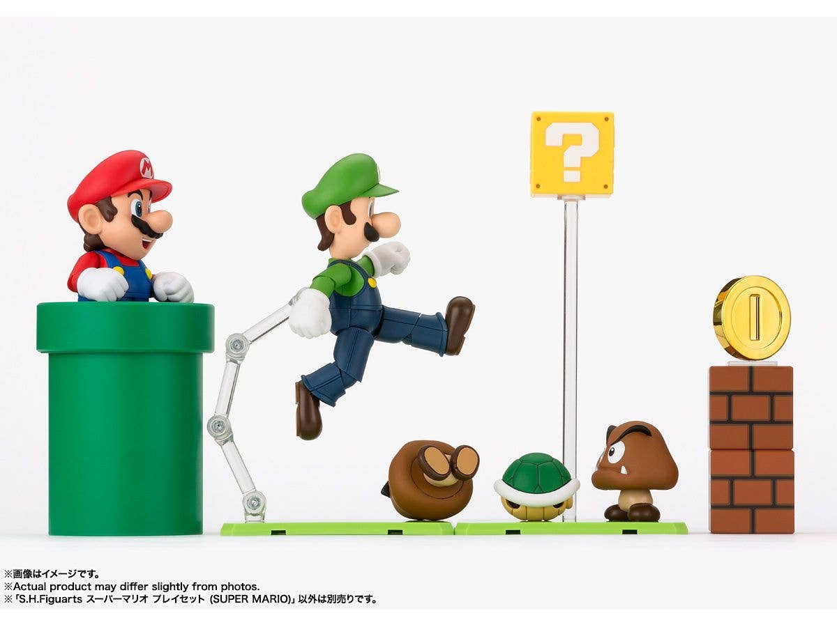 Super Mario Playset (Super Mario) Super Mario, TAMASHII NATIONS S.H.Figuarts - Image 6
