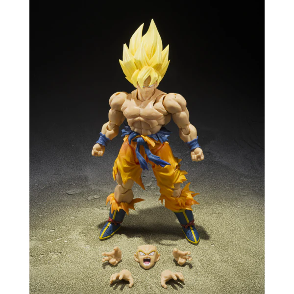 SUPER SAIYAN SON GOKU -LEGENDARY SUPER SAIYAN- [BEST SELECTION] "Dragon Ball Z", TAMASHII NATIONS S.H.Figuarts (P-Bandai Exclusive) - Image 4