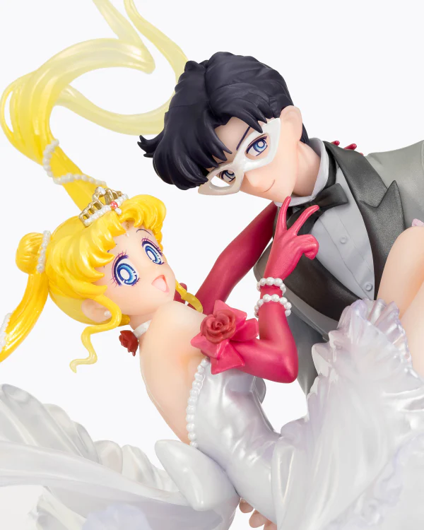 Usagi ＆ Tuxedo Mask [Moonlight Glow Edition] Sailor Moon, TAMASHII NATIONS Figuarts Zero chouette - Image 6
