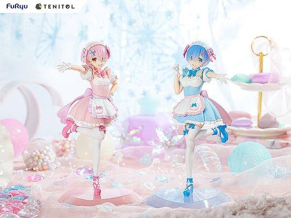 TENITOL Yumekawa Maid Rem & Ram: Set With Bonus - Image 9