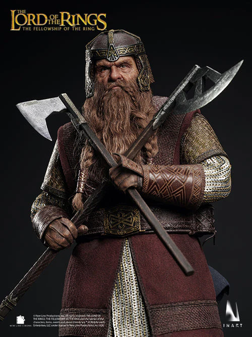 The Lord of the Rings:The Fellowship of the Ring — Gimli 1/6 Collectable Figure - Image 2