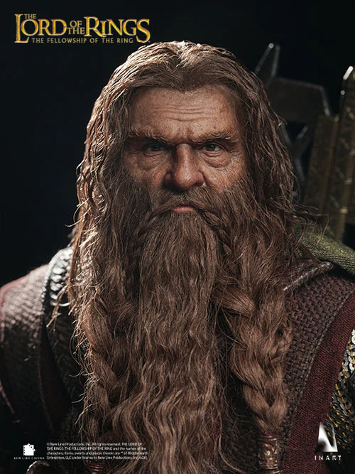 The Lord of the Rings:The Fellowship of the Ring — Gimli 1/6 Collectable Figure - Image 3