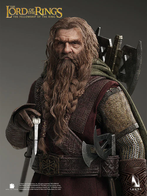 The Lord of the Rings:The Fellowship of the Ring — Gimli 1/6 Collectable Figure - Image 7