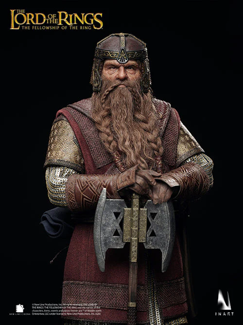 The Lord of the Rings:The Fellowship of the Ring — Gimli 1/6 Collectable Figure - Image 9
