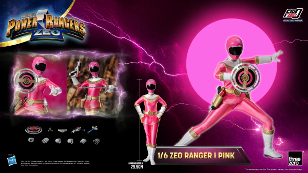 Power Rangers Zeo - FigZero 1/6 Zeo Ranger I Pink - Image 4