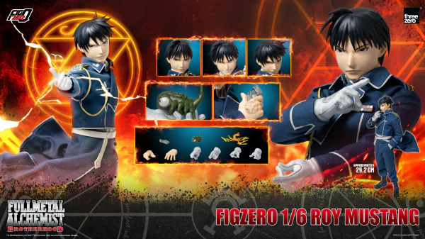 FULLMETAL ALCHEMIST BROTHERHOOD - FigZero 1/6 Roy Mustan - Image 13