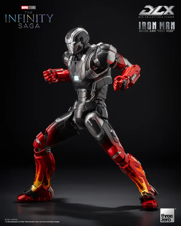 Marvel Studios: The Infinity Saga DLX Iron Man Mark 22 “Hot Rod” - Image 2