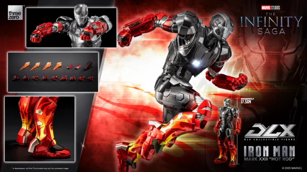 Marvel Studios: The Infinity Saga DLX Iron Man Mark 22 “Hot Rod” - Image 4