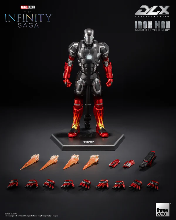 Marvel Studios: The Infinity Saga DLX Iron Man Mark 22 “Hot Rod” - Image 6