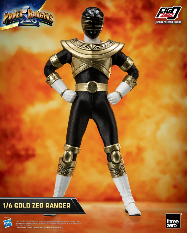 Power Rangers Zeo - FigZero 1/6 Gold Zeo Power Ranger - Image 10