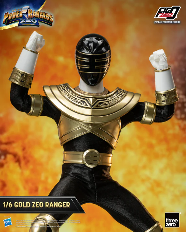 Power Rangers Zeo - FigZero 1/6 Gold Zeo Power Ranger - Image 11