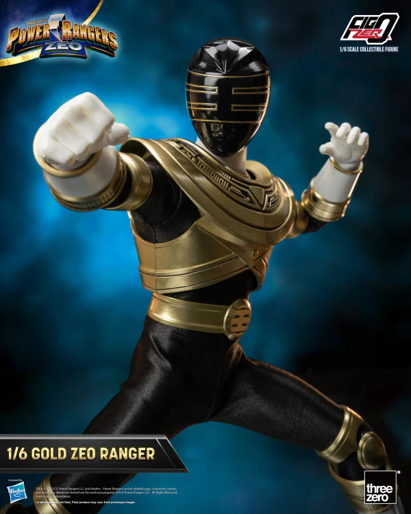 Power Rangers Zeo - FigZero 1/6 Gold Zeo Power Ranger - Image 12