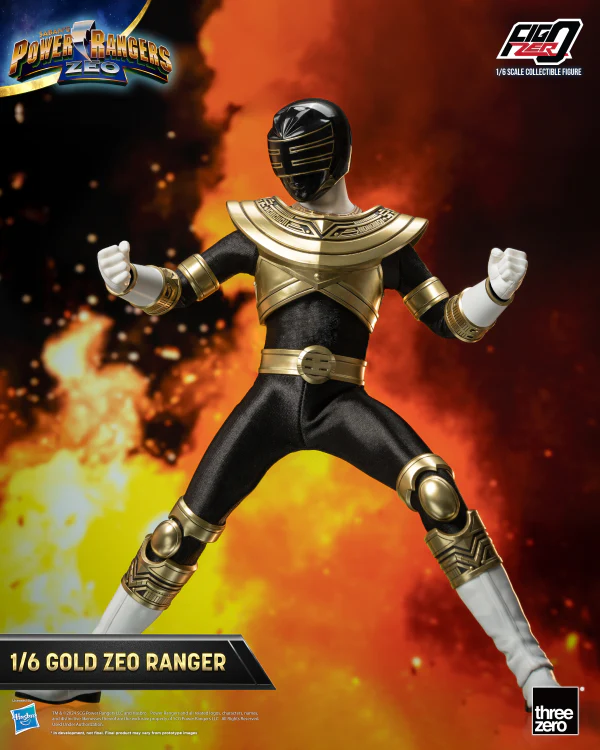 Power Rangers Zeo - FigZero 1/6 Gold Zeo Power Ranger - Image 13