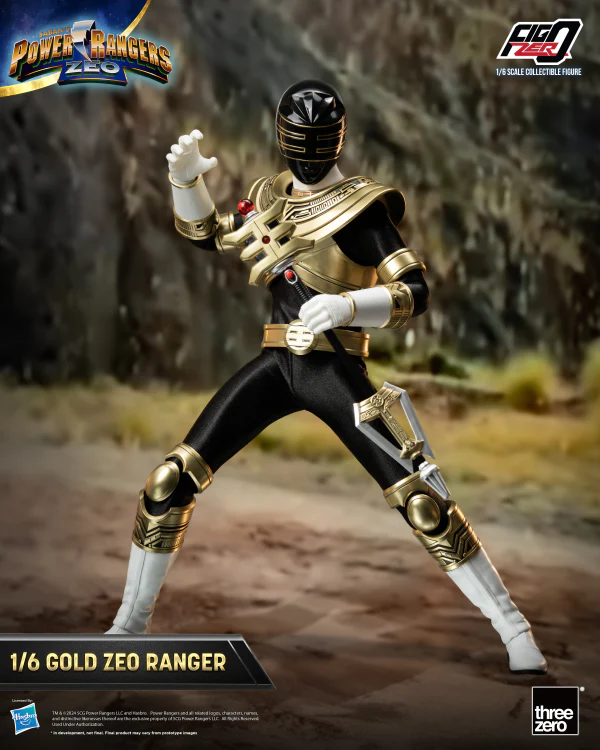 Power Rangers Zeo - FigZero 1/6 Gold Zeo Power Ranger - Image 3
